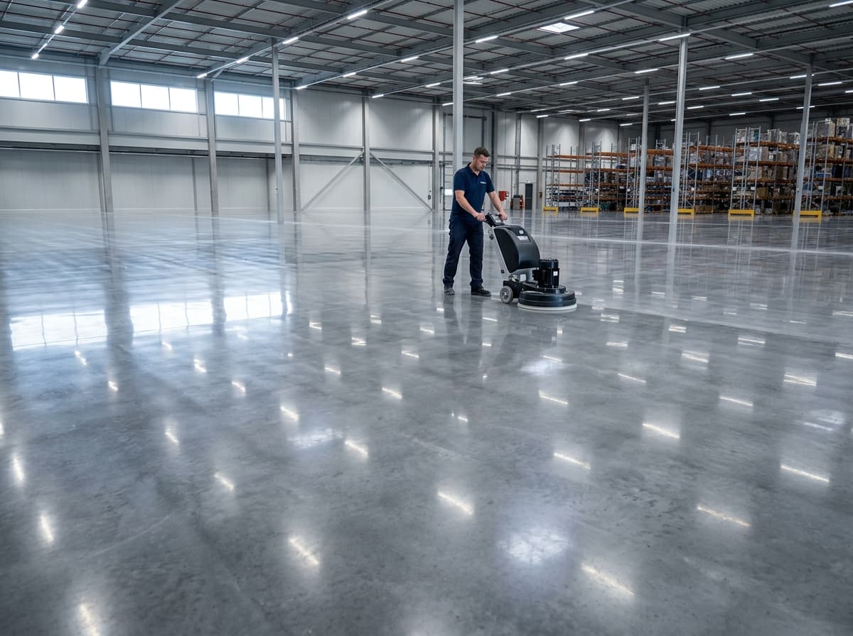 Concrete Floor Care — Gauses Cleaning, Columbia SC